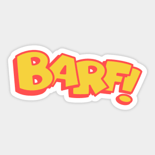 BARF! Sticker